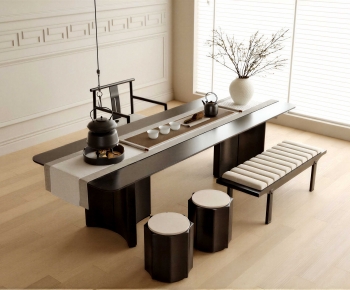 New Chinese Style Tea Tables And Chairs-ID:504184965