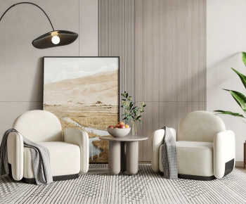 Modern Single Sofa-ID:383785966