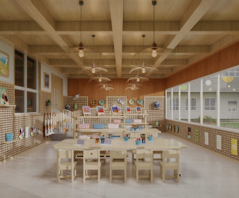 Modern Kindergarten Classrooms-ID:850491051