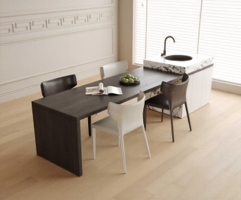 Modern Dining Table And Chairs-ID:337799073