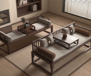 New Chinese Style Arhat Bed-ID:697143088