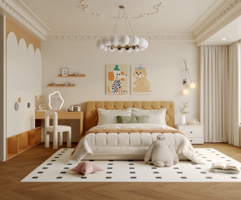 French Style Children's Room-ID:448999889