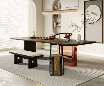 New Chinese Style Tea Tables And Chairs-ID:621937993