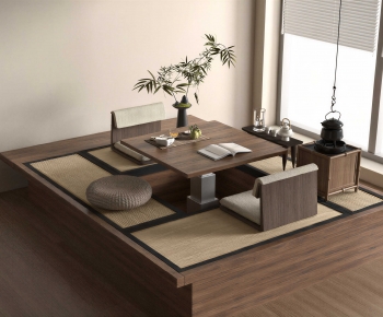 New Chinese Style Tea Tables And Chairs-ID:119568112