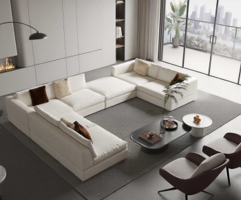 Modern Sofa Combination-ID:702430964