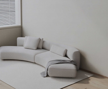 Modern Curved Sofa-ID:320996058