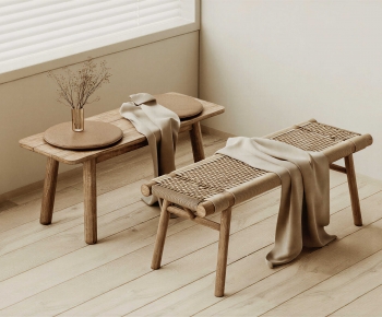 Wabi-sabi Style Bench-ID:967890987