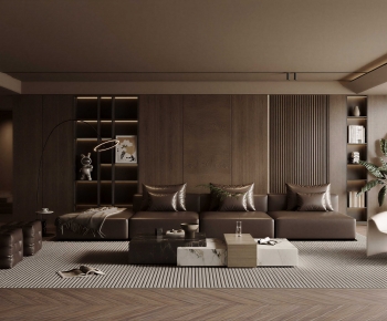 Modern A Living Room-ID:727539068