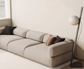 Modern Three-seat Sofa-ID:678310423