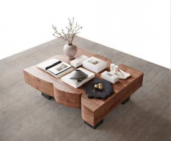 Wabi-sabi Style Coffee Table-ID:805597077