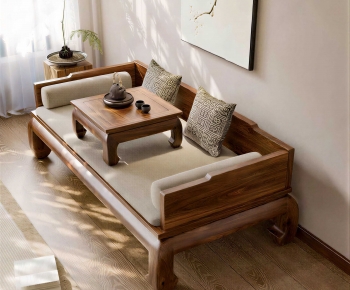 New Chinese Style Arhat Bed-ID:925693997