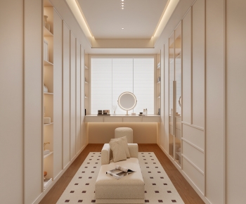 French Style Clothes Storage Area-ID:121226079