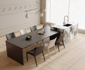 Modern Dining Table And Chairs-ID:146423101