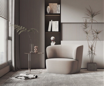 Modern Single Sofa-ID:838941109