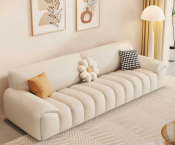 Modern Three-seat Sofa-ID:909182071