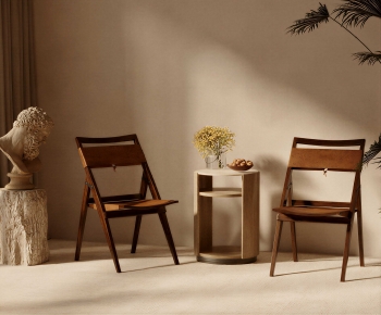 Wabi-sabi Style Lounge Chair-ID:207850929