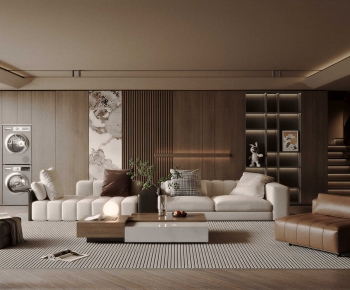 Modern A Living Room-ID:965321158