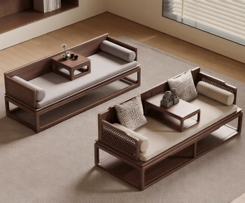 New Chinese Style Arhat Bed-ID:714906938