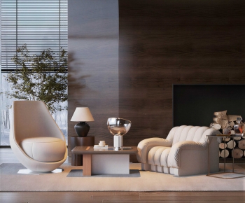 Modern Single Sofa-ID:596291074