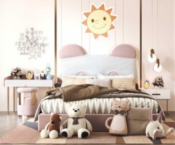 Modern Child's Bed-ID:625365978