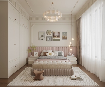 French Style Girl's Room Daughter's Room-ID:271953114