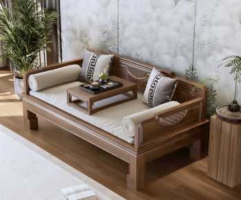 New Chinese Style Arhat Bed-ID:698884968