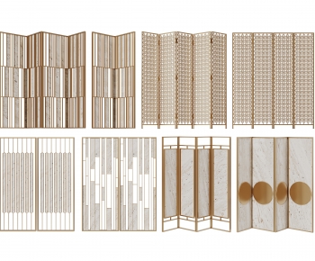 Modern Metal Screen Partition-ID:838542948