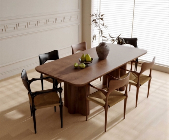 Modern Dining Table And Chairs-ID:807040938