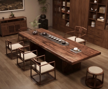 Wabi-sabi Style Tea Tables And Chairs-ID:189944982