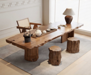 New Chinese Style Tea Tables And Chairs-ID:781371126