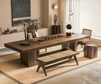 Wabi-sabi Style Tea Tables And Chairs-ID:350867998