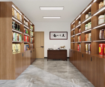 New Chinese Style Manager's Office-ID:193820954