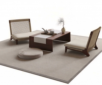 Japanese Style Leisure Table And Chair-ID:189537059
