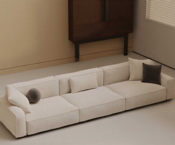 Modern Three-seat Sofa-ID:839875941