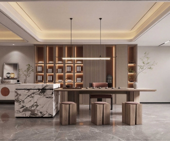 New Chinese Style Tea House-ID:954181911