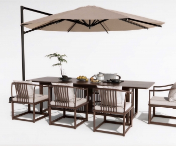 New Chinese Style Outdoor Tables And Chairs-ID:632332099