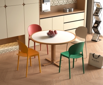 Modern Dining Table And Chairs-ID:492897996