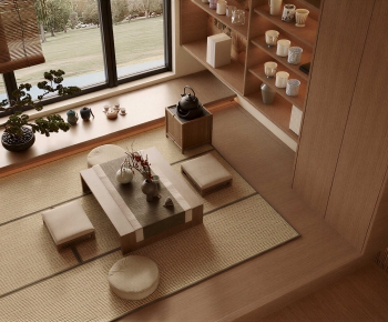 New Chinese Style Tea Tables And Chairs-ID:100450515