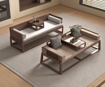 New Chinese Style Arhat Bed-ID:599428894