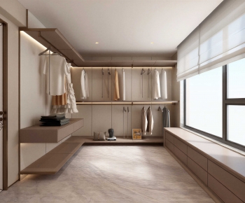 Modern Clothes Storage Area-ID:416892053