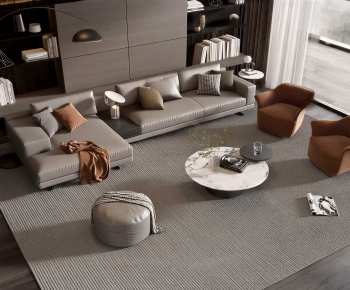 Modern Sofa Combination-ID:118983033