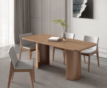 Modern Dining Table And Chairs-ID:981771953