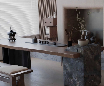 New Chinese Style Tea Tables And Chairs-ID:992698918