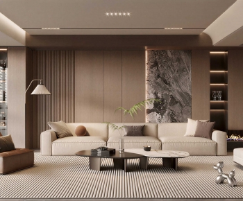 Modern A Living Room-ID:537266975