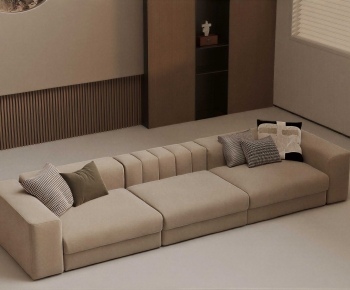 Modern Three-seat Sofa-ID:959925894