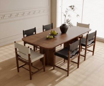 Modern Dining Table And Chairs-ID:379755979