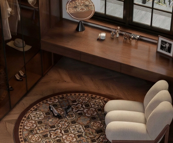 Modern Clothes Storage Area-ID:564587124