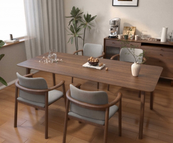 Modern Dining Table And Chairs-ID:486259944