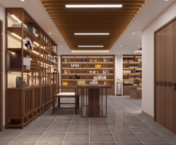 New Chinese Style Tea Shop-ID:878737931