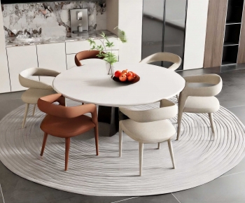 Modern Dining Table And Chairs-ID:252998115